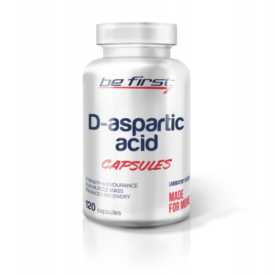 Тестобустер Be First D-Aspartic Acid powder  120 капсул