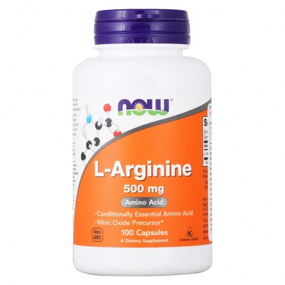 - NOW Arginine 500  100 