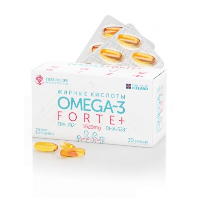  Tree of life LIFE Omega 3 forte+  30 