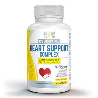   Proper Vit Essential Heart Support Complex Cardiovascular+Circulatory Health 90 