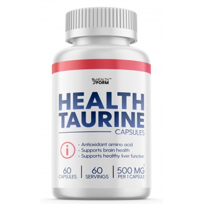 Аминокислота Health Form Taurine 60 капсул