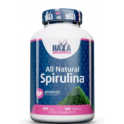  Haya Labs ALL Natural Spirulina 500  100 