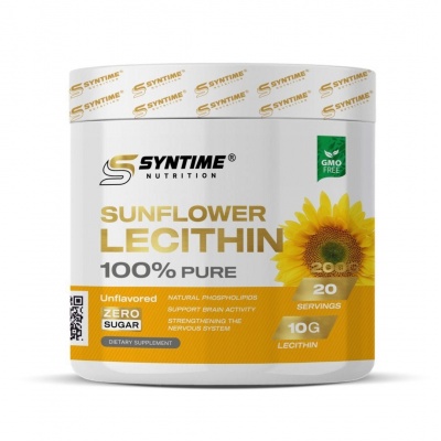 Лецитин Syntime Nutrition Sunflower Lecithin 200 гр
