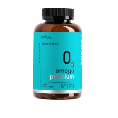  LEAFTOGO Omega-3 Premium 120 